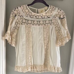 Maeve embroidered top